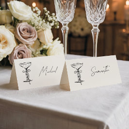 Tarjeta De Asiento Chic Arena Champagne 