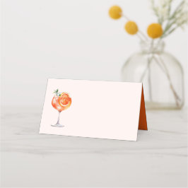 Tarjeta De Asiento Chorro de Acuarela Bridal Shower