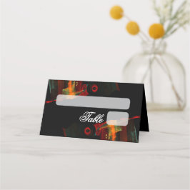 Tarjeta De Asiento Clásico Moderno Elegante Tendencia Patrón #903 Bod