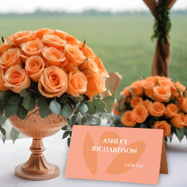 Tarjeta De Asiento Collage de colores modernos