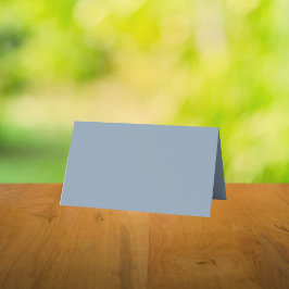 Tarjeta De Asiento Color sólido azul turbio