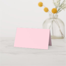 Tarjeta De Asiento Color sólido rosa milenal