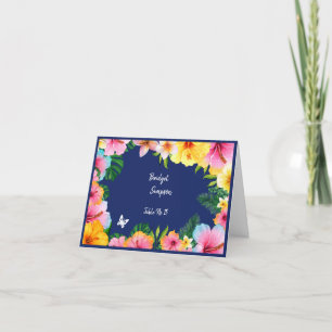 tarjeta de asiento con nombre de invitado de boda 