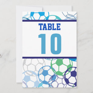 Tarjeta de asiento con número de tabla Mitzvah Bar