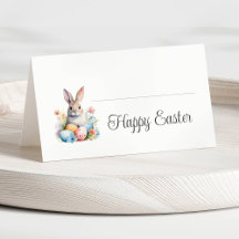 Conejo lindo Feliz Brunch de Pascua