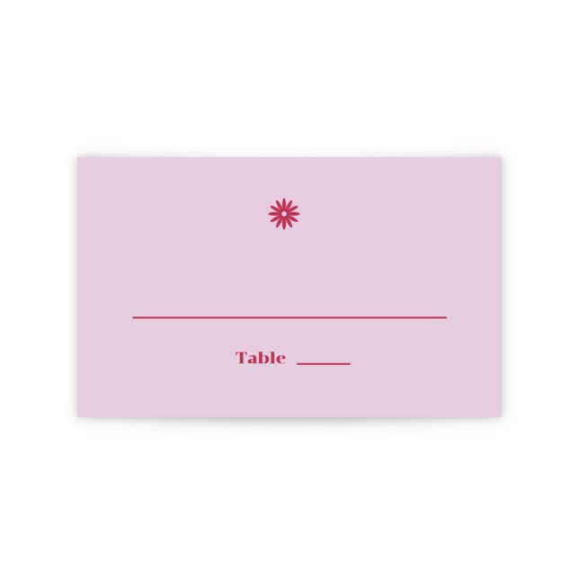 Tarjeta De Asiento Daisy Boda Place Card (Subido por el creador)