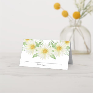 Tarjeta De Asiento Daisy Bridal Shower