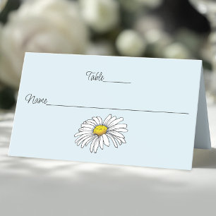 Tarjeta De Asiento Daisy Flower