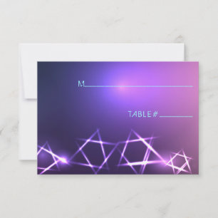 Tarjeta de asiento de Escort de STARS and LIGHTS B