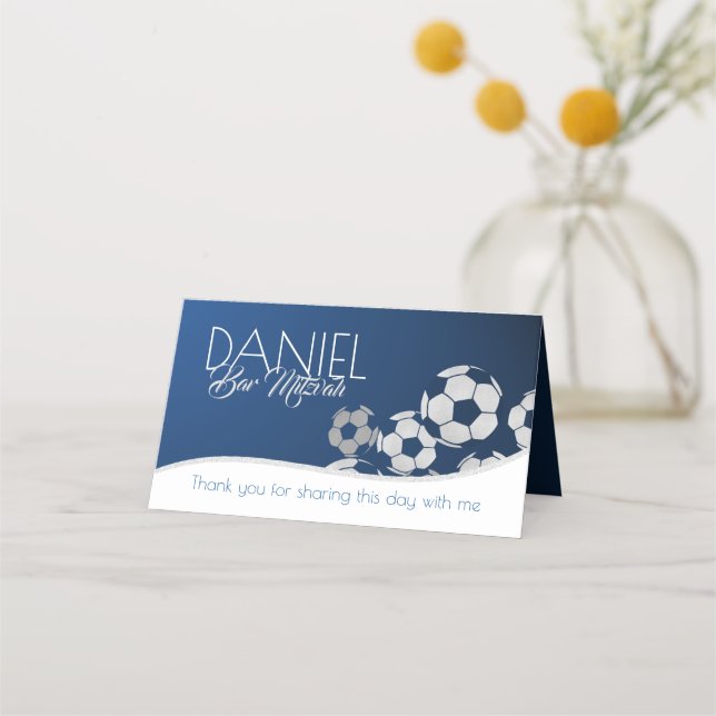 Tarjeta de asiento de fútbol (Reverso)