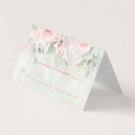 Tarjeta de asiento de mesa de invitados para Bodas