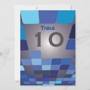 Tarjeta de asiento de mesa del SO DIGITAL Bar Bat 