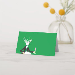 Tarjeta De Asiento Deer Cheers