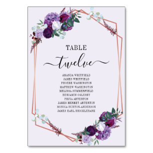 Tarjeta de asiento del Boda del bastidor dorado de