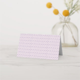 Tarjeta De Asiento diseño contemporáneo de patrón de repetición color