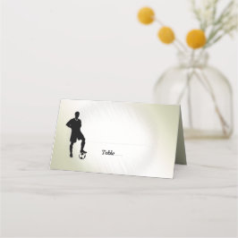 Tarjeta De Asiento Diseño de fútbol/deporte