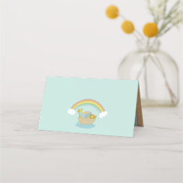 Tarjeta De Asiento El Baby Shower árabe de Noé