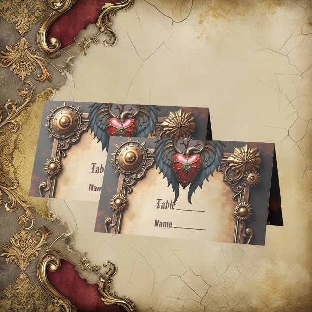 Tarjeta De Asiento El corazón palpitante de la mecánica, (Subido por el creador)
