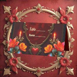 Tarjeta De Asiento El espíritu del maravilloso estilo vintage