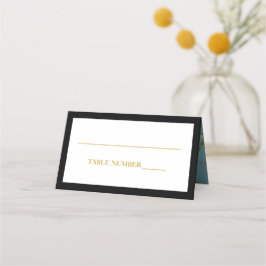 Tarjeta De Asiento Elegante Boda "Almond Blossom"