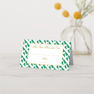 Tarjeta De Asiento Elegante celebración Boda NIGERIA NAIJA