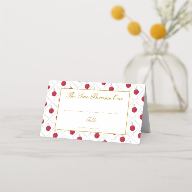 Tarjeta De Asiento Elegante celebración del Boda HINOMARU de JAPÓN (Anverso)