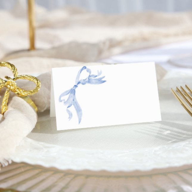 Tarjeta De Asiento Elegante duelo azul turbio de mano dibujado ducha  (Subido por el creador)