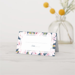 Tarjeta De Asiento Elegante mesa de Boda Magnolia