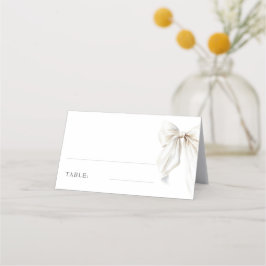 Tarjeta De Asiento Elegante mesa de ducha de novias con barba blanca