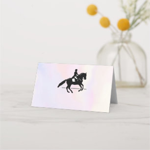 Tarjeta De Asiento Elegante Viajero con fondo acuático
