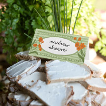 Encantador Jardín Caprichoso Verde Naranja