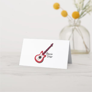 Tarjeta De Asiento Estrella