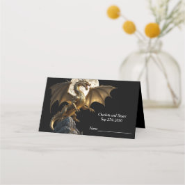 Tarjeta De Asiento Fierce Dragon Rearing