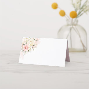Tarjeta De Asiento Fiesta de cumpleaños Quinceanera Floral