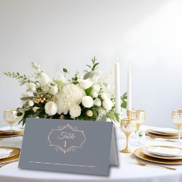 Tarjeta De Asiento Filigree ruso, Boda