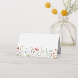 Tarjeta De Asiento Flor silvestre