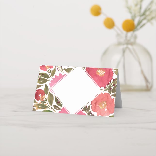 Tarjeta De Asiento Flores de sangre (Anverso)