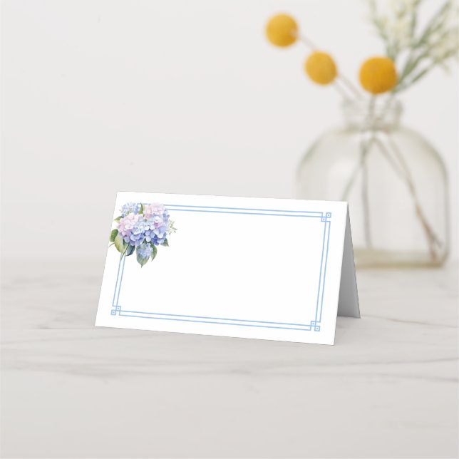 Tarjeta De Asiento Folded Name Place Card (Anverso)