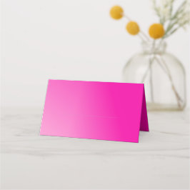 Tarjeta De Asiento Fuchsia Place Card