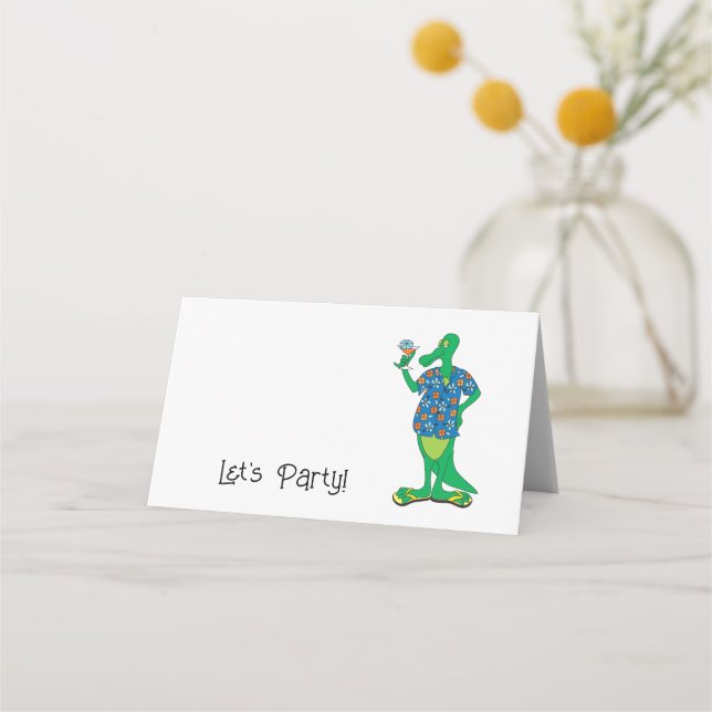 Tarjeta De Asiento Gator Fiesta (Anverso)
