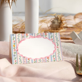 Tarjeta De Asiento Grandmillennial Floral Place Card