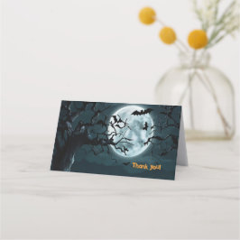 Tarjeta De Asiento Halloween Un poco de parodia de la Baby Shower de