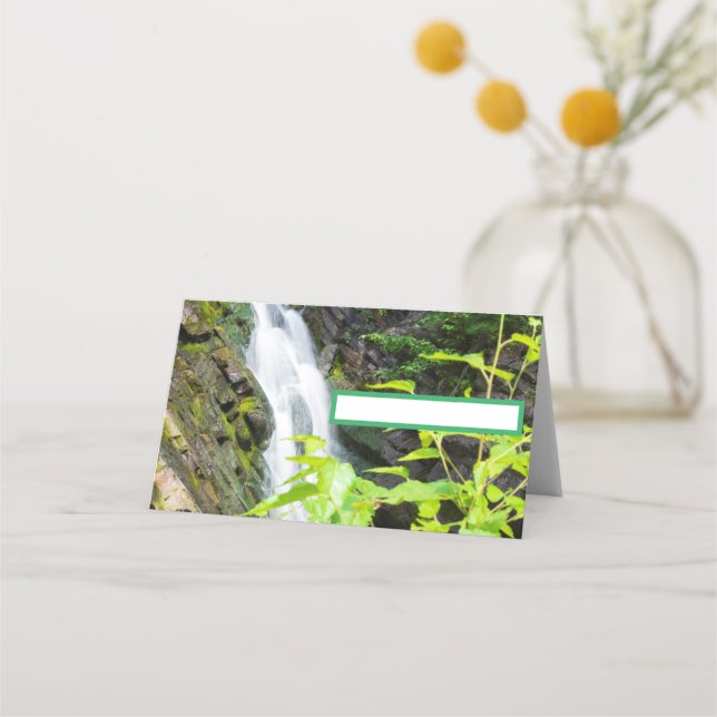 Tarjeta De Asiento Hell's Gate Canyon waterfall (Anverso)