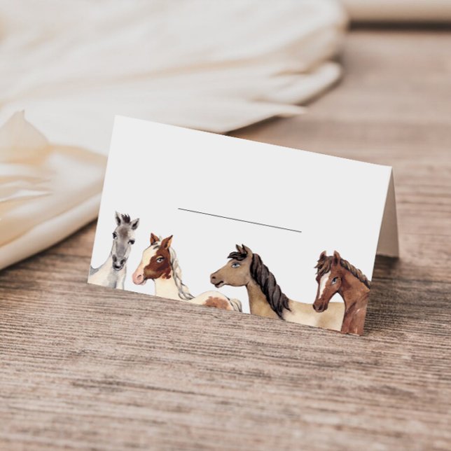 Tarjeta De Asiento Horse Fill in  (Subido por el creador)