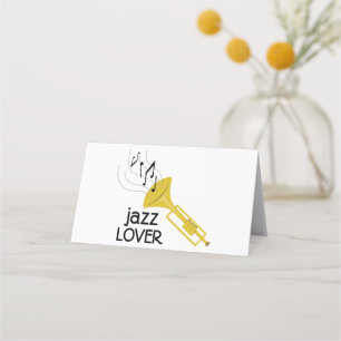 Tarjeta De Asiento Jazz Lover