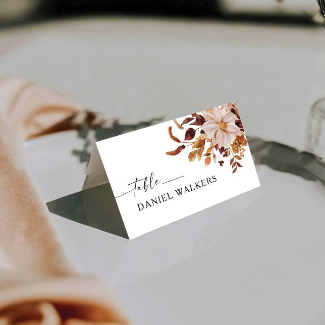 Tarjeta De Asiento La caída rusa deja al Boda doblado (Subido por el creador)