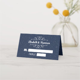 Tarjeta De Asiento La colección de Bodas nocturnos estrellados