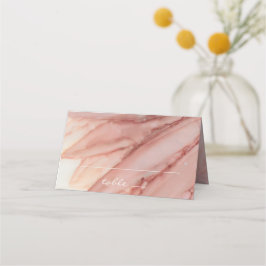 Tarjeta De Asiento La recepción de la boda carpa doblada encantadora 