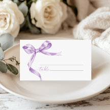 Lavender Bow Boda