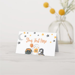 Tarjeta De Asiento Little Boo Baby Shower Place Card